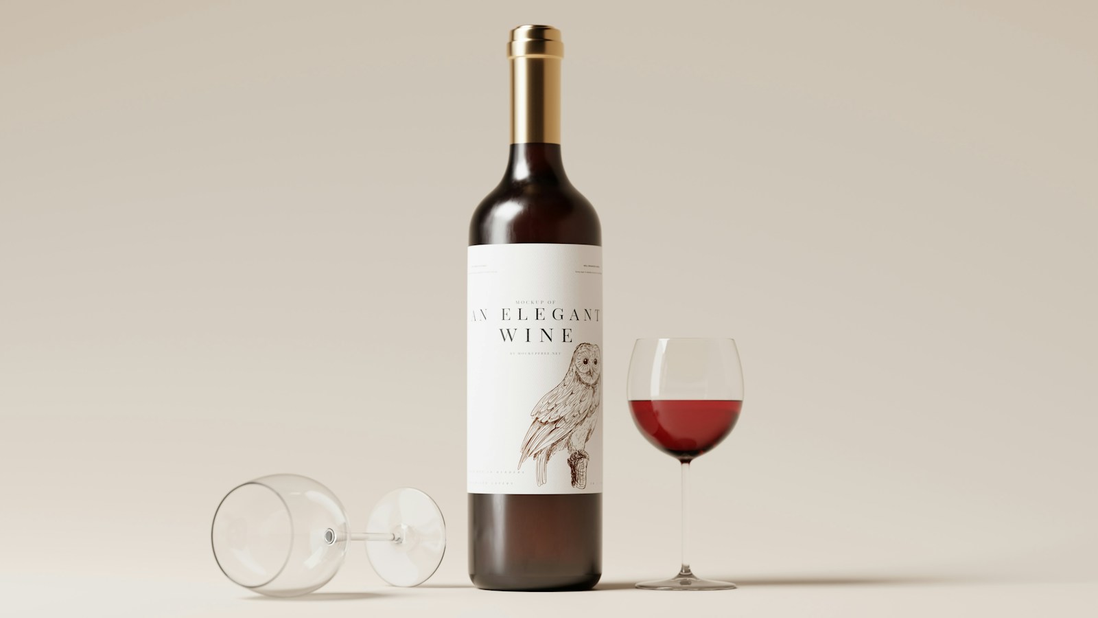 Garrafa de vinho em destaque para ilustrar como ler e interpretar o rótulo de um vinho